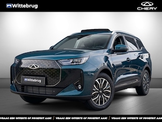 Chery Tiggo 7 Unique Plug-In Hybride Automaat met 1200 km Range, Lederen bekleding en Navigatie Uit voorraad leverbaar!