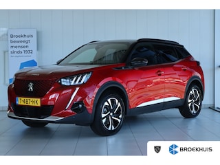 Peugeot 2008 EV GT 50 kWh | Adapt. Cruise | Leder | Stoelverwarming | Camera | Navi | Carplay | Climate | Keyless | LED | Dodehoekbewaking