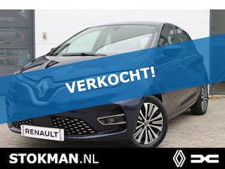 Renault Zoe R135 pk Serie Limitee Riviera 52 kWh | Automaat | lederen bekleding | stoel en stuurverwarming | Camera achter |