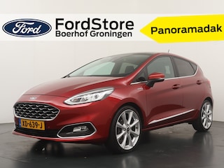 Ford Fiesta EcoBoost 100 pk Vignale | Pano | Winter Pack | Half leer | B&O | Camera | 18" | Adapt. cruise