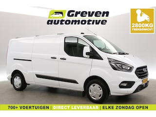 Ford Transit Custom 2.0 TDCI L2H1 | Airco | Camera | Cruise | 3 Zits | 2800kg Trekgew. | Trekhaak | Carplay | Parkeersens.