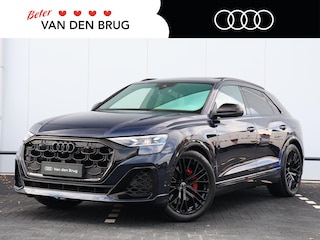 Audi Q8 55 TFSI e quattro Pro Line S 394pk | B&O | Panoramadak | Head-up | Keyless | Servo | Elek. stuuwiel | Stoelverwarming v+a | 22" Velgen