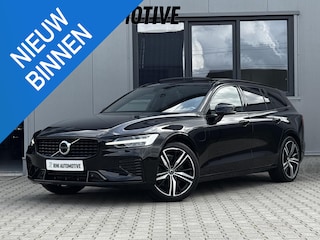Volvo V60 2.0 T6 Recharge AWD R-Design Long Range | 349 Pk | Stoelkoeling | Trekhaak | Pano | Nappa leder | 18 kwh accu