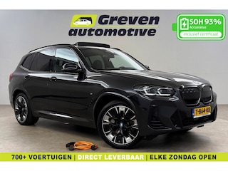BMW iX3 High Executive 80 kWh M-Sport | Snelladen | SOH 93% | H/K | Pano | 360° | Virtual | HuD | Memory | Sfeer