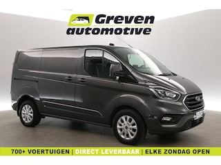 Ford Transit Custom 2.0 TDCI L2H1 170pk Limited | Automaat | Airco | Camera | Cruise | 3 Zits | Trekhaak | Carplay | Xenon