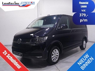 Volkswagen Transporter 2.0 TDI 150 pk DSG Aut. L1H1 Airco, 2x Schuifdeur Apple Carplay, Cruise Control, 16" LMV, Trekhaak, 2-Zits