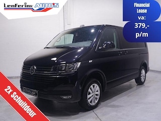 Volkswagen Transporter 2.0 TDI 150 pk DSG Aut. L1H1 Airco, 2x Schuifdeur Apple Carplay, Cruise Control, 16" LMV, Trekhaak, 2-Zits