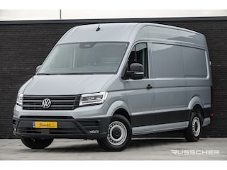 Volkswagen Crafter L3H3 | 2.0Tdi 140Pk Aut. | Nieuw Model | Stoel-Stoel | Achteruitrijcamera | LED | 17'' | Oyster Silver
