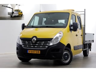 Renault Master T35 2.3 dCi 130pk E6 L2H1 D.C. Open Laadbak + HIAB 013T Kraan 12-2016