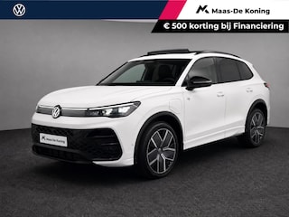 Volkswagen Tiguan 1.5eHybrid 150kW/204PK R-Line Black Style · Leder · Trekhaak · Panoramadak · 360°Camera · Garantie t/m 28-10-2030 of 100000km.