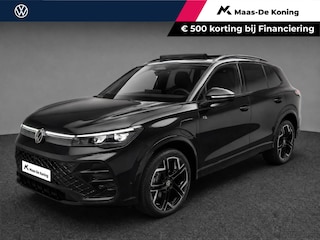 Volkswagen Tiguan 1.5eHybrid 200kW/272PK R-Line Black Style · Trekhaak · Leder · Harman Kardon · Panoramadak · 360°Camera · Garantie t/m 20-08-2030 of 100000km.