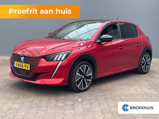Peugeot 208 EV GT 350 50 kWh Panorama Dak | Leder/Alcantara | Stoelverwarming | Parkeersensoren Rondom | Camera | Navigatie | Achteruitrijcamera | Airco (automatisch) | Cruise control adaptief met Stop&Go en stuurhulp