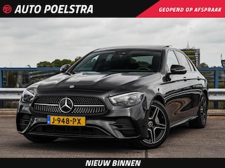 Mercedes-Benz E-klasse 200 Business Solution AMG | Panoramadak | Burmester | Multibeam LED | Leder | Keyless | Memory | 360 Camera | Widescreen | Dealeronderhouden
