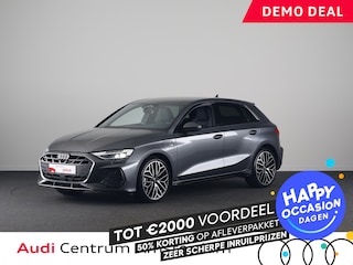 Audi A3 Sportback S edition 40 TFSI e 204 pk | Comfortpakket plus |  Lichtpakket plus ambient light | Trekhaak | S-int. zwart leder-kunstleder |