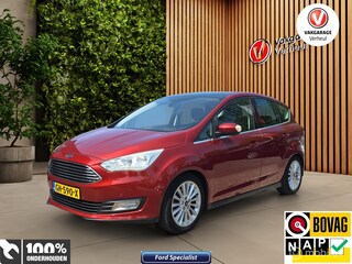 Ford C-MAX 1.0 Titanium 125Pk ✅Trekhaak ✅Camera ✅Navi ✅Boekjes