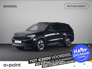 Skoda Kodiaq 1.5 TSI PHEV 204pk Sportline Business 204pk | Panoramadak | Trekhaak | Elektrisch verstelbare voorstoel met geheugen | Verwarmbare voorstoelen en achterbank | Verlengde garantie |