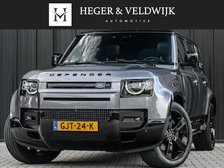 Land Rover Defender 110 2.0 P400e 110 X-Dynamic HSE | Panoramadak | NL-Auto | Dealeronderhouden | Meridian Sound | HUD | 360 Camera | Luchtvering | Stoelverwarming + Ventilatie  | Memory Seats | Trekhaak | Koelbox | Ambiance Interieur |