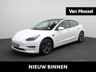 Tesla Model 3 Standard RWD Plus 60 kWh | Automaat | Panorama dak | Stoel verwarming | Leder | Navigatie | Climate control | 360 Camera | Parkeer sensoren | LED | Elec. achterklep