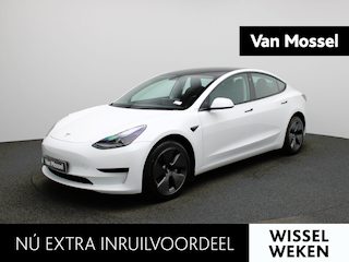 Tesla Model 3 Standard RWD Plus 60 kWh | Automaat | Panorama dak | Stoel verwarming | Leder | Navigatie | Climate control | 360 Camera | Parkeer sensoren | LED | Elec. achterklep