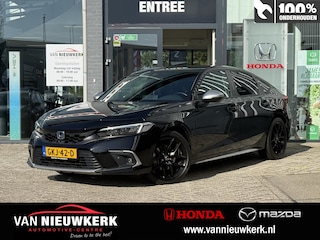Honda Civic 2.0 HYBRID 184PK Automaat Sport | ALL IN PRIJS | Clima | Carplay | Stoelverwarming | Nordic Silver Pack | NL AUTO | Dealer Onderhouden |