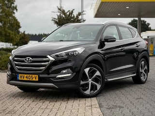 Hyundai Tucson 1.6 T-GDI 4WD TREKHAAK STOELVERWARMING EN KOELING NAVI CRUISE