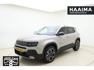 Jeep Avenger 1.2 e-Hybrid 110pk Automaat Summit | Navigatie | Achteruitrijcamera | Adapt. Cruise control | Climate control | Elektrische achterklep | Keyless | 18" Lichtmetalen velgen | 8 jaar garantie