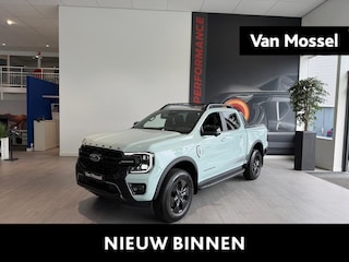 Ford Ranger Stormtrak 2,3 PHEV Double Cab | CHILL GREY | 2,3KW PRO POWER ONBOARD| 3500KG TREKGEWICHT | ROLLERTOP | ADAPTIVE CRUISE | 360 CAMERA | STOEL EN STUURVERWARMING | B&O |