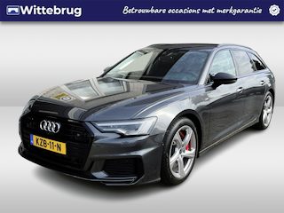 Audi A6 Avant 55 TFSI e quattro 2x S-line / AUTOMAAT/ 367PK/ DIGITAL DASH/ MATRIX/ CLIMATE/ DRIVE SELECT/ STOELVERWARMING/ DAB/ CARPLAY/ NAVI/ 360 CAMERA/ PARK. SENSOREN