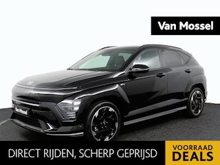 Hyundai Kona N Line 64.8 kWh | Uit Voorraad Leverbaar | Apple Carplay/Android Auto | Stoelverwarming | Warmtepomp | LMV 19'' | ACTIEPRIJS, VRAAG NAAR DE VOORWAARDEN |