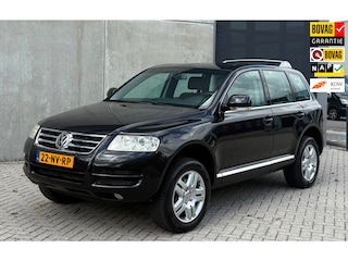 Volkswagen Touareg 3.2 V6 2004 Zwart 4M|NAP|APK|YOUNGTIMER