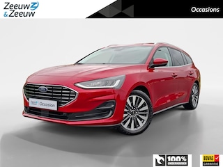 Ford Focus Wagon 1.0 EcoBoost Hybrid Titanium X | NL-auto | 1e Eigenaar | Winterpack | Driver Assistancepack | El. Trekhaak | Adaptieve Cruise Control | BLIS | El. Achterklep | Camera | B&O | AGR Bestuurdersstoel |