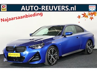 BMW 2-serie Coupé 218i M-Sport / LED / HUD / Navi / CarPlay / Portimao Blauw