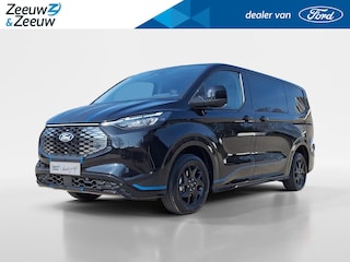Ford Transit Custum 320 L1H1 Sport 71 kWh DC | Dubbele Schuideur | Camera | Trekhaak | 17" Lichtmetaal | Halfleer bekleed | Led verlichting | El. Verst. bestuurdersstoel| Apple Carplay&Android Auto |