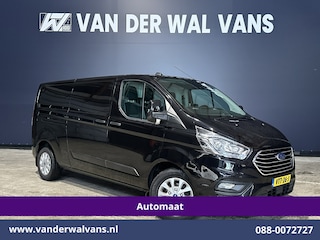 Ford Transit Custom 2.0 TDCI 130pk Automaat L2H1 Euro6 Airco | 2x zijdeur | Camera | LED | Apple Carplay | Cruisecontrol Verwarmde voorruit, LM velgen, Parkeersensoren, Bijrijdersbank