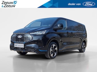 Ford Transit Custom 320 L2H1 Sport 71kWh DC | Dubbele Schuifdeur | El. Trekhaak | Adaptive cruisecontrol | Camera | Led verlichting | Pro Power Onboard | 19" Lichtmetaal | Nieuw te bestellen | 0,99% Rente Financial Lease