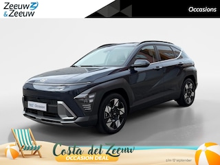 Hyundai Kona 1.6 GDI HEV Premium Sky | Schuif-kanteldak| Stoelverwarming/koeling| Lederen bekleding| Bose| Elektrische stoelen met geheugen|