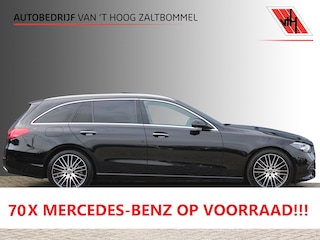Mercedes-Benz C-klasse Estate 200 AUT9 Luxury Line PANORAMADAK LEDER MEMORY BURMESTER KEY-LESS GO 360-CAMERA