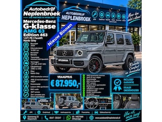 Mercedes-Benz G-klasse AMG 63 Edition 463 Edition 1 571 PK Facelift Nardo Grey