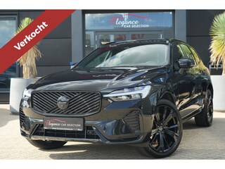 Volvo XC60 2.0 T8 FACELIFT Plug-in hybrid AWD Black Edition | 455 PK | Pano | Luchtvering | Trekhaak | Volvo XC60 2.0 T8 Plug-in Hybrid AWD Black Edition met 2.0 viercilinder plug-in hybride aandrijflijn en 455 PK, voorzien van elektrisch panoramadak, luchtvering en head up display