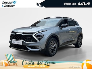Kia Sportage 1.6 T-GDi Hybrid GT-PlusLine | Apple Carplay / Android Auto | Navigatiesysteem | Elektrisch verstelbare Voorstoelen | Bestuurdersstoel Met geheugen | Stoelverwarming + Stoelkoeling | Stuurverwarming | Elektrisch Bedienbaar Schuif / Kanteldak | Elektrisch Bedienbare Achterklep | Licht + Regensensor | Cruise Control Adaptief | 18"Lichtmetalen Velgen