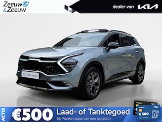 Kia Sportage 1.6 T-GDi Hybrid GT-PlusLine | Apple Carplay / Android Auto | Navigatiesysteem | Elektrisch verstelbare Voorstoelen | Bestuurdersstoel Met geheugen | Stoelverwarming + Stoelkoeling | Stuurverwarming | Elektrisch Bedienbaar Schuif / Kanteldak | Elektrisch Bedienbare Achterklep | Licht + Regensensor | Cruise Control Adaptief | 18"Lichtmetalen Velgen