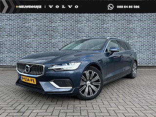 Volvo V60 2.0 T6 Recharge AWD Inscription | Plug-in Hybrid ((PHEV) Long Range | Trekhaak | Harman Kardon Audio | Head-up Display | Panoramadak | Achteruitrijcamera | Parkeersensoren | Keyless Entry | Elektrische Achterklep | Elektrisch Verstelbare Voorstoelen | Lederen Bekleding | Stoelverwarming | Cruise Control Adaptief | BLIS | Navigatie | Apple Carplay | Android Auto