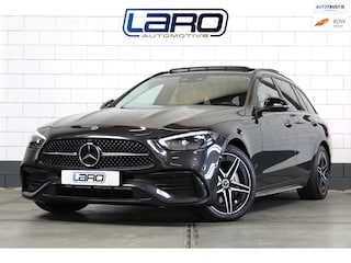 Mercedes-Benz C-klasse Estate 300 e AMG Line | Pano Memory Trekhaak Digital light 360 cam ACC Sfeer CarPlay