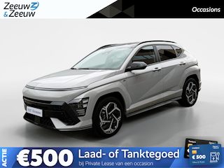 Hyundai Kona 1.6 GDI HEV N Line Sky | Schuif-/kantel dak | 360 camera | Apple Carplay/ Android Auto | Stoelverwarming voor & achter | Stoelventilatie |  Navigatie |