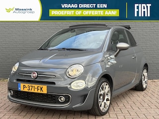 Fiat 500 1.0 Hybrid Sport | Cabrio | Carplay | Parkeersensoren | Cruise Control | Citysteer | Navigatie | Airconditioning |