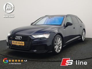 Audi A6 Avant 55 TFSI e Quattro 2x S Line PHEV 368pk Dealer O.H | Head Up | Matrix LED | Cruise Control | Alcantara Sportstoelen Memory & Verwarmd | Navigatie | Virtual | DAB | 19"L.M |