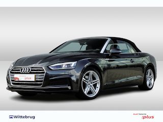 Audi A5 Cabriolet 2.0 TFSI 190PK Sport | Unieke KM | 1e Eigenaar | Dealer Onderhouden | S-Line | LED | 18 Inch | Navi |