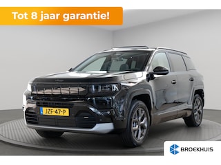 Jeep Compass 1.2 e-Hybrid First Edition | Tot 8 Jaar Garantie | Panoramadak | Elektrische Stoelverstelling | Elektrische Achterklep | Keyless | Camera | Stoel & Stuurverwarming | Focal Sound |
