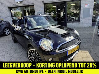 Mini Cabrio Cabrio 1.6 S JCW Origineel Leer Navi Uniek