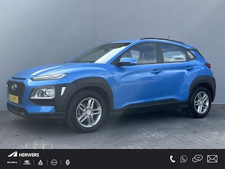 Hyundai Kona 1.0T Comfort / Afneembare Trekhaak (1.200KG) / 100% Dealeronderhouden / 1e Eigenaar / Navigatie DMV Apple Carplay&Android Auto / Dab / Achteruitrij Camera / Lichtmetalen Velgen 16" /